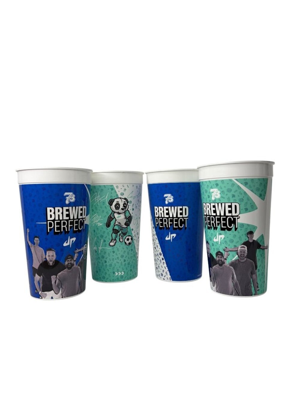 7 Brew Dude Perfect Complete Set Collectors Cup Limited Edition 32 OZ